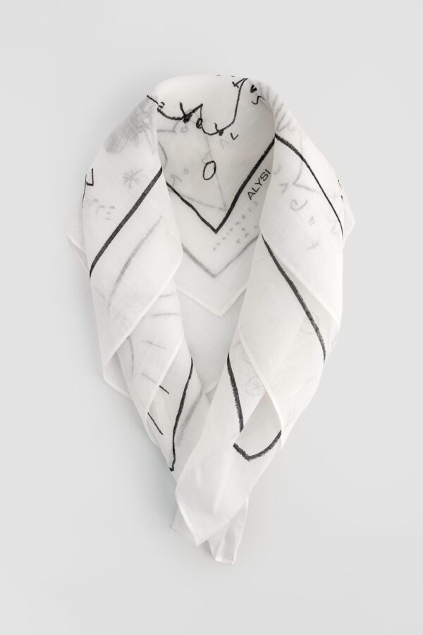 FOULARD QUADRATO LATTE