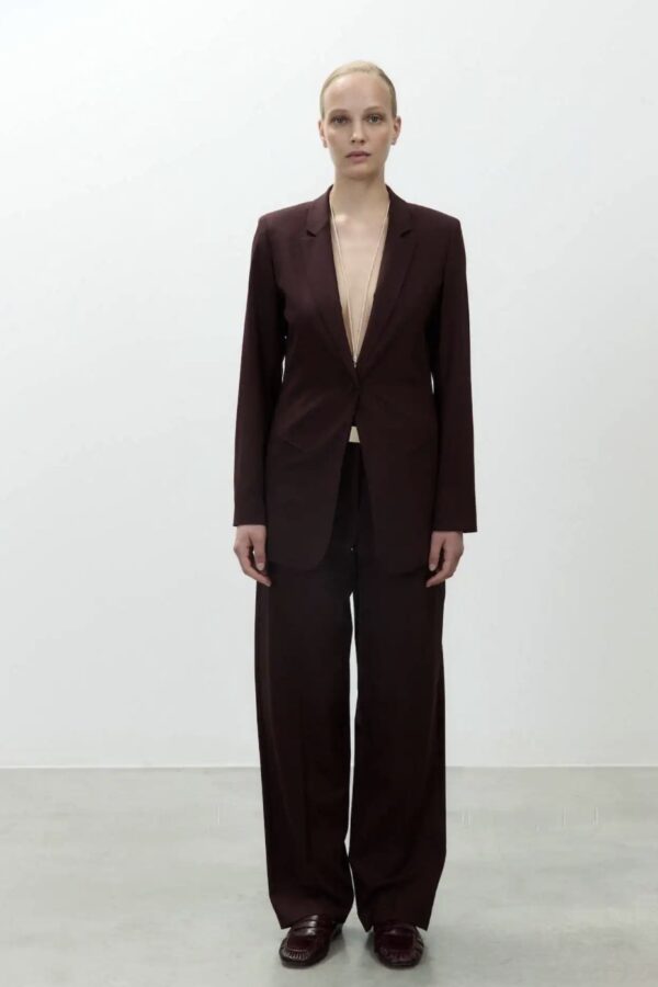 BLAZER FITTATO UVA