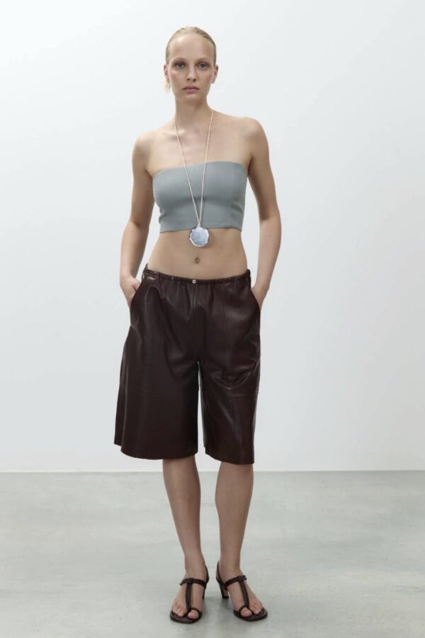 TOP BUSTIER GRIGIO