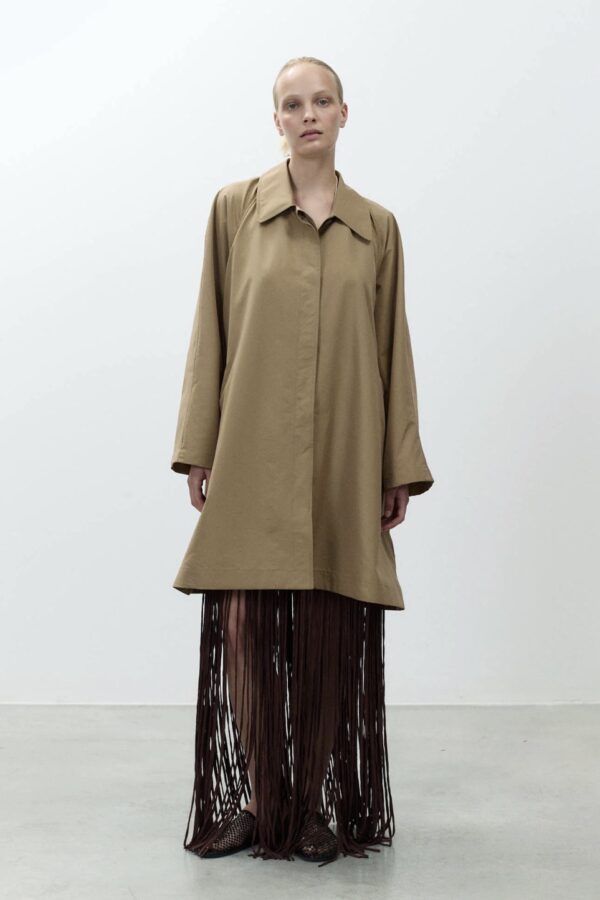 TRENCH SVASATO CAMEL