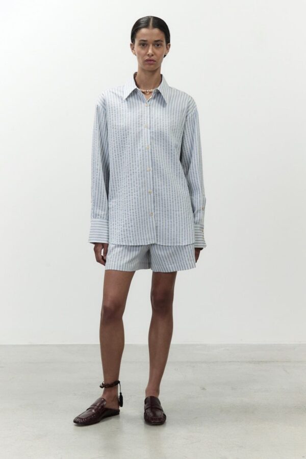 CAMICIA CELESTE