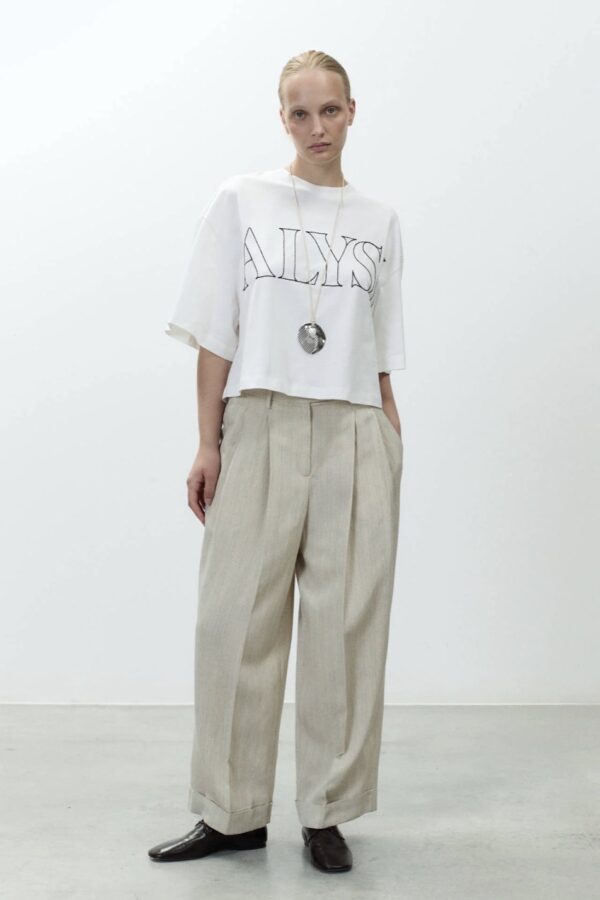 T SHIRT CON NODO LATTE