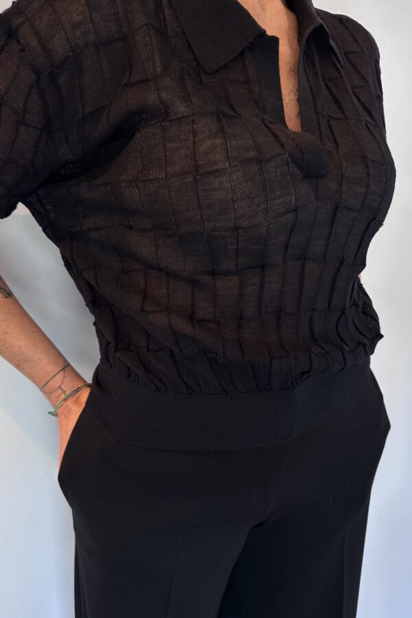MAGLIA POLO NERO