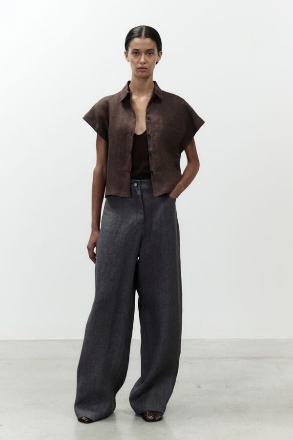 PANTALONE 5 TASCHE LIQUIRIZIA