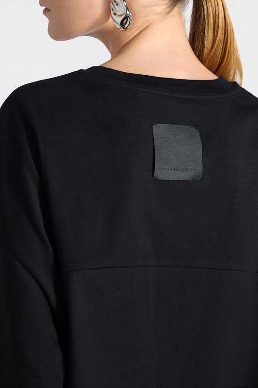 T SHIRT IVORY NERO
