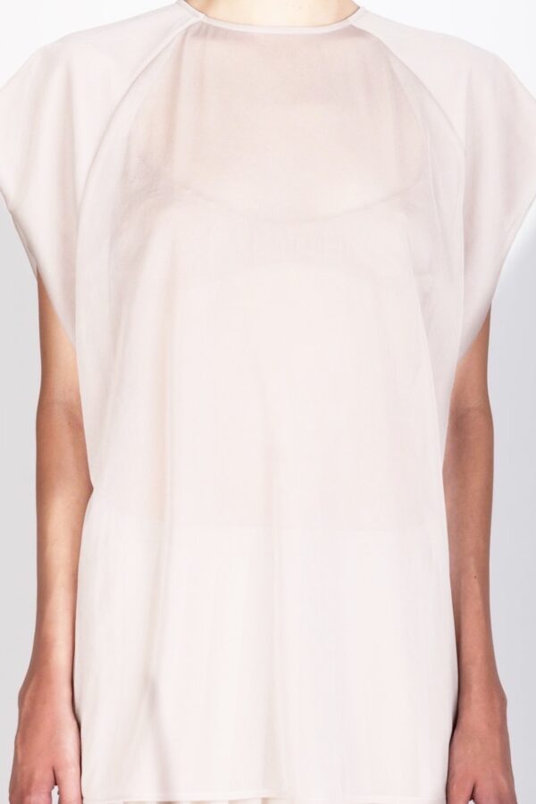 BLUSA GIROCOLLO BIANCO
