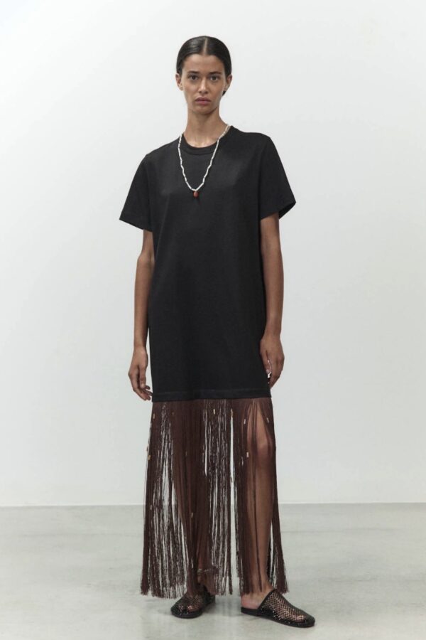 ABITO T-SHIRT FRANGE