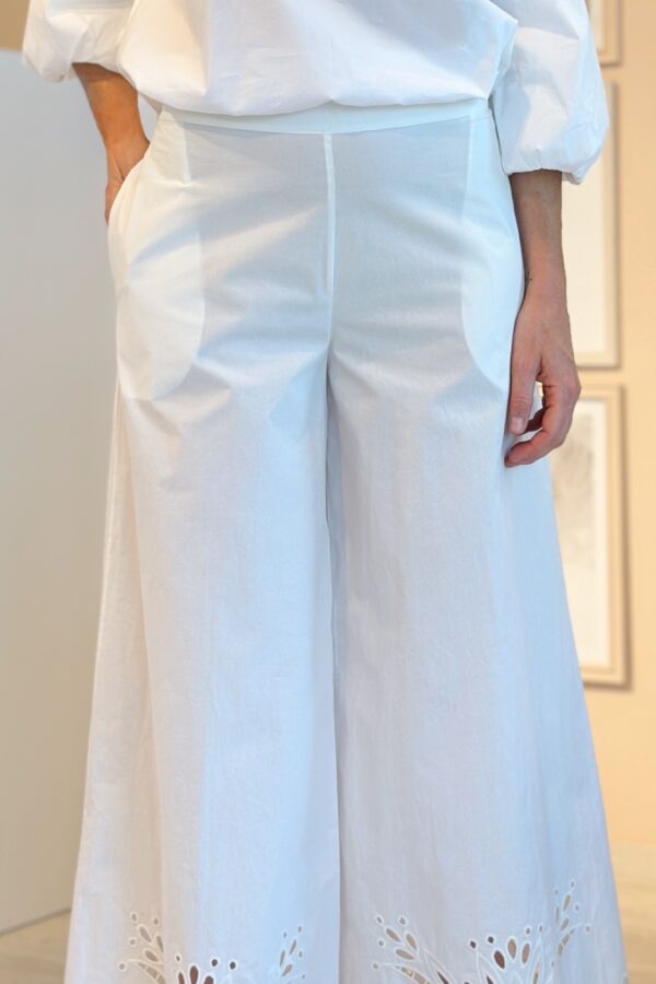 PANTALONE CHARLIE BIANCO