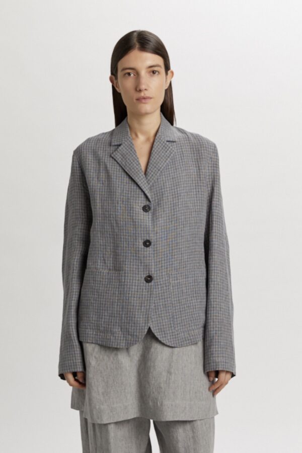 GIACCA LINO DENIM