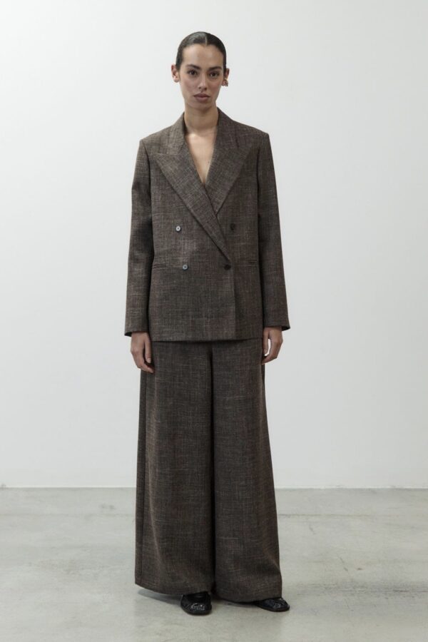 BLAZER GRISAGLIA WOOL D/PETTO
