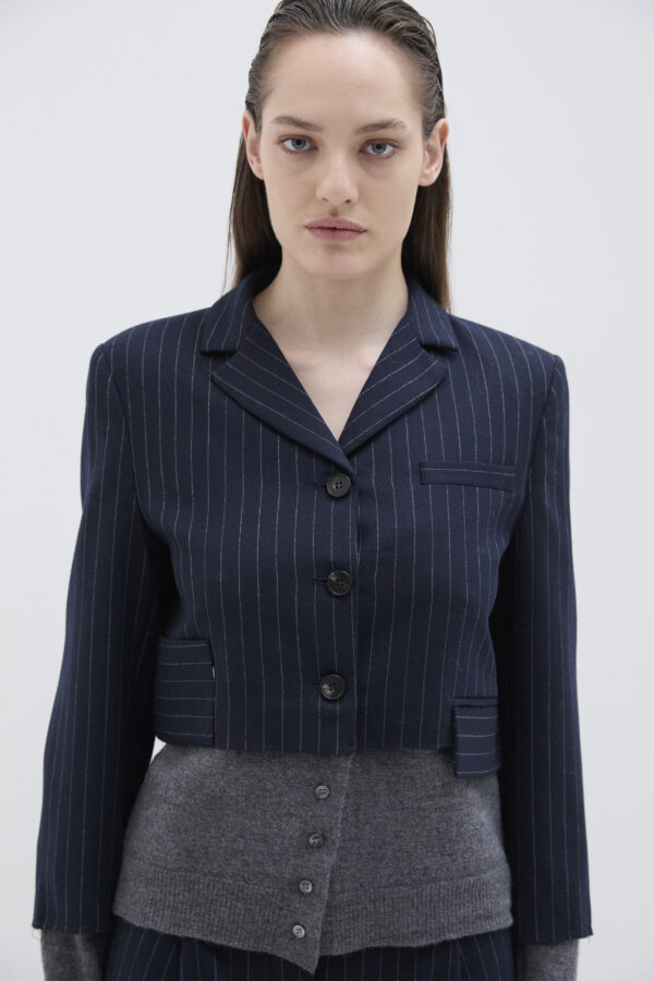 JACKET STRETCH WOOL
