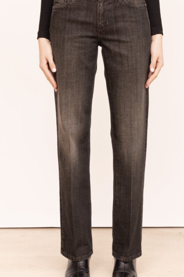 DENIM BLACK BROWN