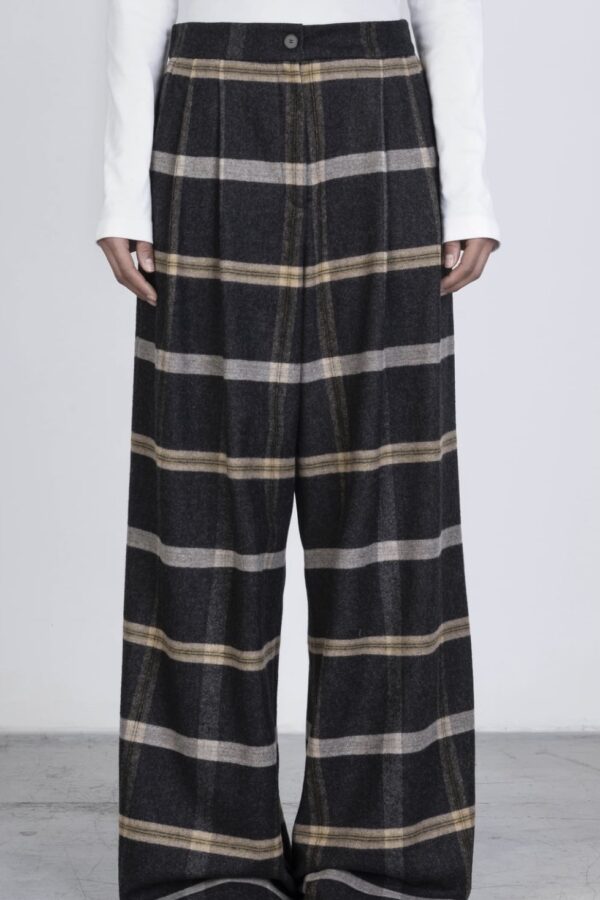 PANTALONE PINCES ANTRACITE