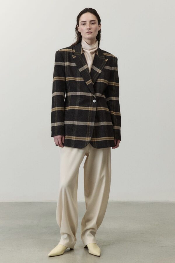 BLAZER MAXI CHECK SARTORIALE