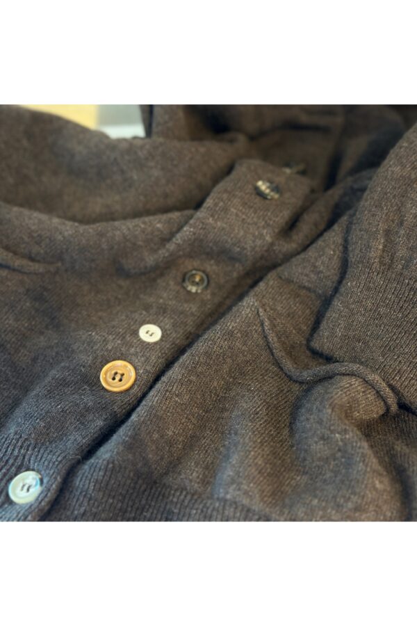 CARDIGAN BOTTONI CASTAGNA