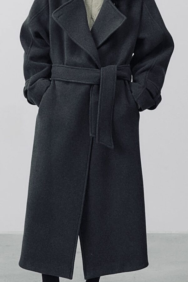 TRENCH SOFT COAT OVER ANTRACITE
